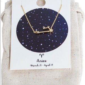 NWT Zodiac Aries necklace gift birthday constellation astrology psychic